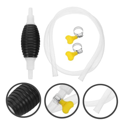 1Set Siphon Pump Hand Fuel Hose Portable Liquid Transfer Pump for Complete Kit for Automotive Household Use Durable Easy Manual Operation