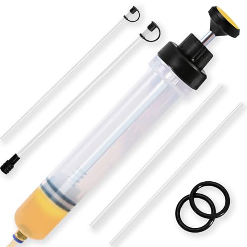 500CC Fluid Extractor Pump Automotive, Oil Pump Extractor, Upgrade Fluid Pump Automotive, Brake Fluid Extractor and Oil Syringe, Oil Suction Pump Extractor for Changing Oil