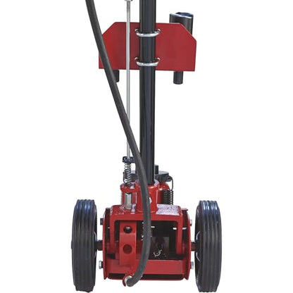 Strongway 35-Ton Quick Lift Air/Hydraulic Service Floor Jack | Quick setup, controlled vehicle service, heavy shop use, stable positioning, durable steel construction - size: 35 Ton