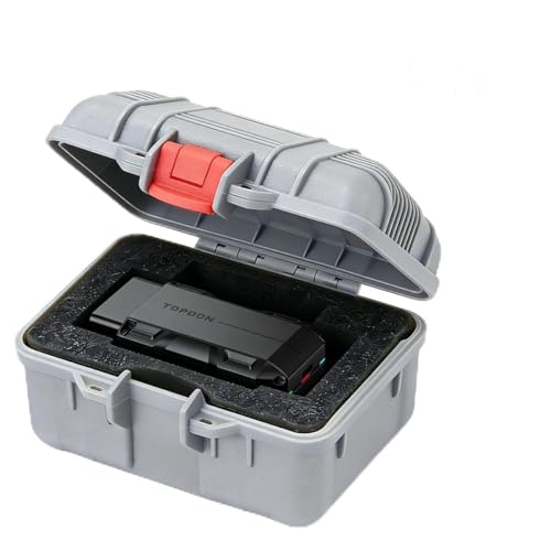 Waterproof & Shockproof Hard Case for BlueDriver Pro/TopScan OBD2 Scanners | Heavy-Duty Automotive Diagnostic Tool Organizer | Portable Lockable Case with Customizable Foam for Small Electronics