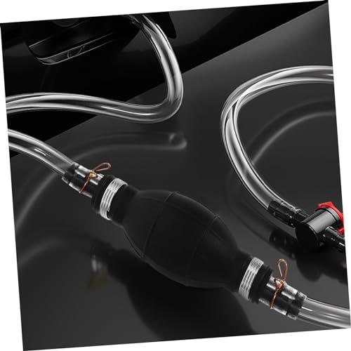 1set Manual Gas Siphon Pump Kit Reinforced Hose Clamp Efficient Transfer Pump for Oil Water and More Lightweight Easy to Use No Electricity Required for Automotive and Household