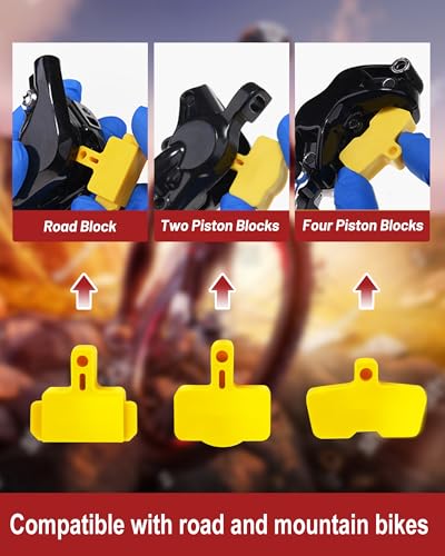 Brake Bleed Kit for Shimano, TEKTRO, TRP Hydraulic Disc Brakes, Mountain Brake Bleed Kit Including High Performance Mineral Oil Brake Fluid. - size: 3*60ml