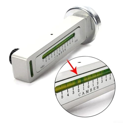 Car Wheel Alignment Magnetic Level Gauge for Camber and Caster Adjustment Plastic Construction 3x2x12.4 cm