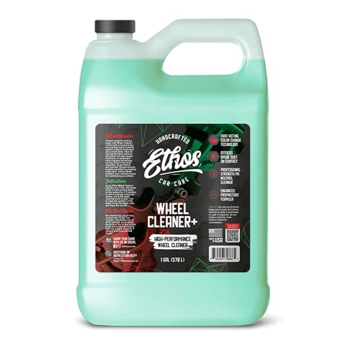 Ethos Wheel Cleaner - Car Wheel Cleaner Spray - Rim Cleaner Spray Brake Dust, Iron Remover - Color Change Technology - Professional Strength Formula (Gallon) - color: 1 Gallon (1-Pack)