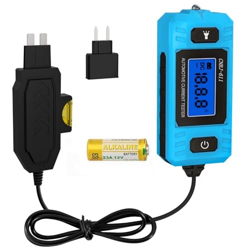 Car Circuit Tester Fuse Tester Automotive Current Tester Blade Fuse Max 48V, Circuit Measure AmpFuse Buddy, Automotive Blade Checker Fuses Box Current Test - color: B1