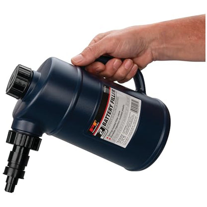 Performance Tool W54274 2 Quarts Battery Filler with Auto Shut Off and Drip-Free Valve, Perfect for Golf Cart and Deep Cycle Battery - style: Battery Filler (2QT)
