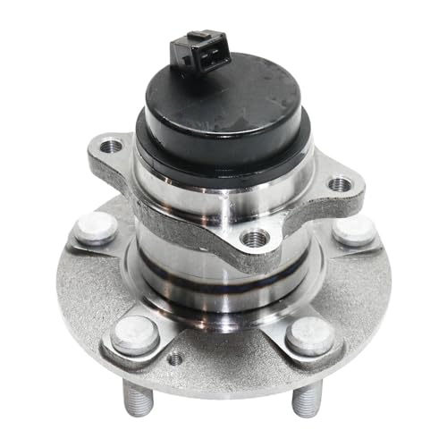 Detroit Axle - 2 Rear Wheel Bearing Hubs for 2010 2011 2012 2013 Kia Soul [4-Wheel ABS] Wheel Bearing and Hubs Assembly Replacement - style: 512434x2/Pair