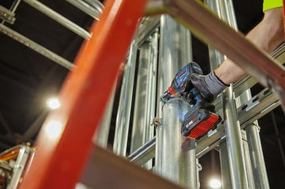 Bosch GDX18V-1860CN 18V Connected-Ready Two-In-One 1/4 In. and 1/2 In. Bit/Socket Impact Driver/Wrench (Bare Tool) | 1, 860 In-Lb Torque, 1/4 in Hex and 1/2 in Square Drive, Brushless Motor, 3-Speed Plus Advanced Modes, Connected-Ready - style: Industrial