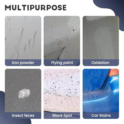 Clay Bar Towel, Car Magic Clay Towel, Clay Towel Auto Detailing, Fine Grade Microfiber Car Clay Bar Towel, Microfiber Magic Clay Cloth, Clay Bar Alternative for Car Detailing (Blue*3) - color: Blue*3