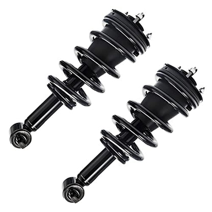 Detroit Axle - 4WD Front Struts Kit for 2014-2018 Chevy Silverado 1500 GMC Sierra 1500, Struts & Coil Springs Sway Bar Links Replacement - size: 4QS47493/ sway kit