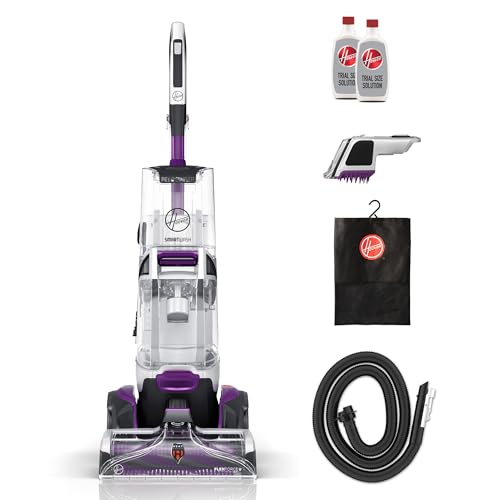 Hoover SmartWash Pet Automatic Carpet Cleaner Machine with Spot Chaser Wand | Deep Cleaning Carpet Shampooer Machine, Pair with a Hoover Carpet Cleaner Solution for a Bright, Refreshed Home - style: Smartwash Pet
