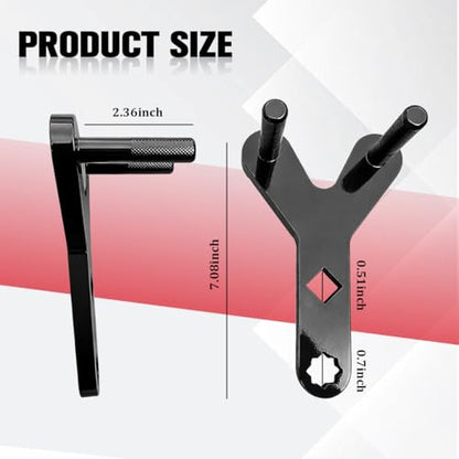 Car Lower Control Arm Prying Tool, Vehicle Suspension Bushing Lower Ball Joint Removal Tool, Automotive Bar Control Arm Lever Bushing Accessories, Universal for SUV Van Truck (Black1) - color: Black1