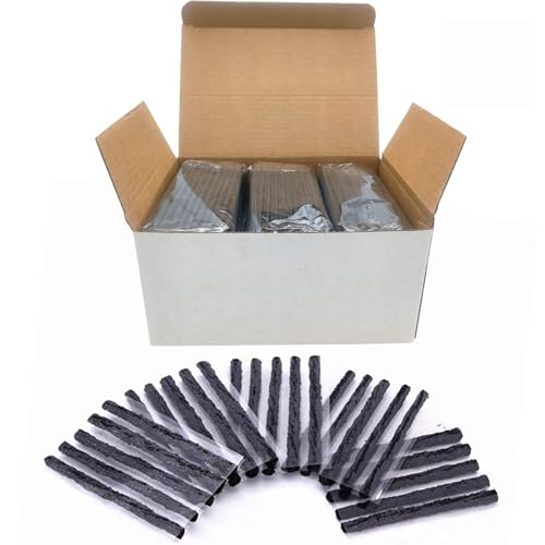 Tire Plugs Heavy Duty (4", 150pcs).Tire Repair Strings for Puncture Repair are Suitable for Tubeless Tires Car, Light Truck, Motorcycle, ATV, UTV. etc.…