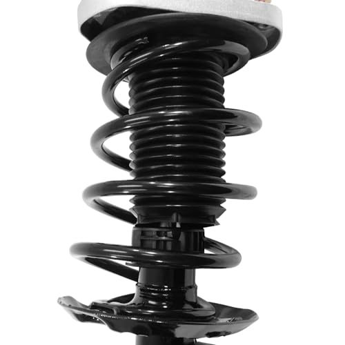 Detroit Axle - AWD Front Struts for Mercedes-Benz E350 E300 E550 E400 E250 [Sedan; 4Matic], Complete Struts with Coil Spring Assembly Replacement Suspension Shocks - size: 11810x2/PAIR