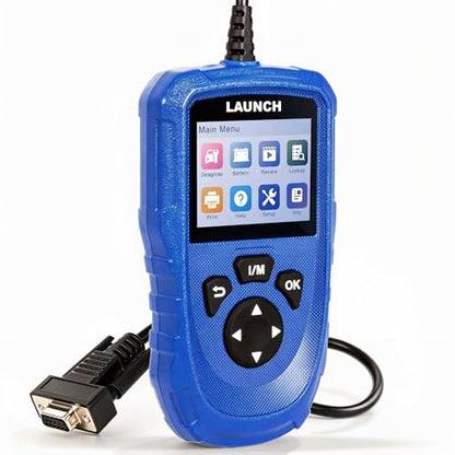 LAUNCH Creader HD V2 Diesel Scanner, Heavy Duty Commercial Code Reader | Supports J1939/J1708 Protocol, Read & Clear Fault Codes, Built-in Battery Check Function