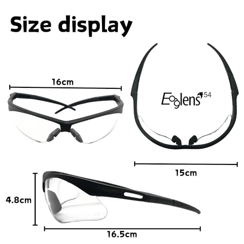 Safety Glasses Anti Fog Photochromic ANSI Z87.1 UV Protection Scratch Resistant hunting tactical Airsoft - color: X801 Not Anti-fog Photochromic
