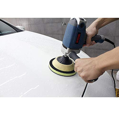Clay Bar Pad, AutoCare 6" Fine Grade Clay Pad for Polisher Clay Disc Clay Bar Wipe Foam Pad DA Polisher Pad for Car Detailing, Novel Detailing Tool Detailing Kit, Creative Gift -- 1 pack