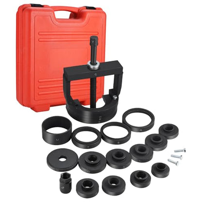 Master Wheel Hub & Bearing Remover & Installer Set, C to U Sizes Back and Front Wheel Bearing Removal Tool Kit, Fits for Most Front-Wheel Drive Vehicles