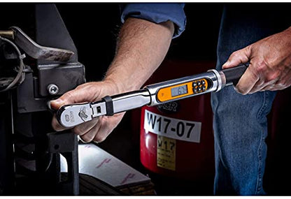 GEARWRENCH 3/8" Drive 120XP Flex Head Electronic Torque Wrench with Angle - 85195 - size: 3/8" Drive, style: 10 - 100 Ft/Lbs