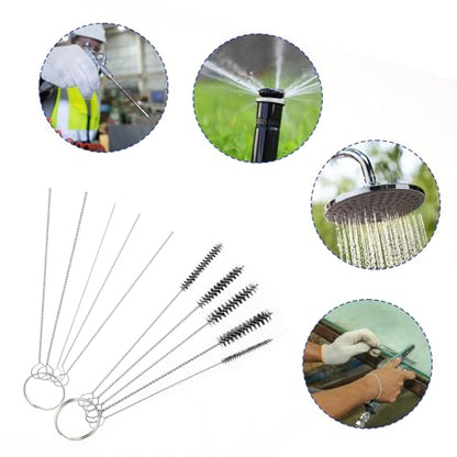 2Pcs Cutting Torch Tip Cleaner Tool Kit Welding Tip Cleaner Set Gas Orifice Cleaning Tool for Welding Stove Cleaning Needle Carburetor Jet Sprinklers and Shower Heads Orifices Wires Needles in Set