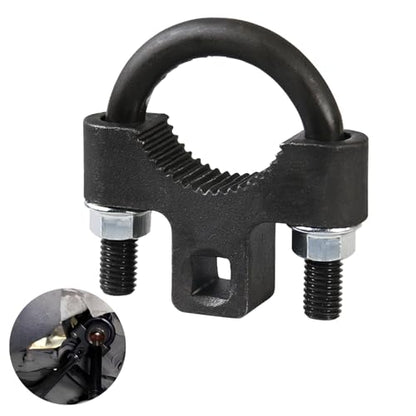 Inner Tie Rod Removal Tool, Universal 3/8 Inch Low Profile Tool with Non-Slip Teeth for Car Chassis Rocker, Inner Tie Rod Removal and Installation U-Wrench