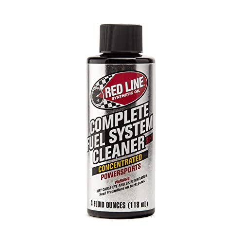 Red Line 60102 SI-1 Complete Fuel System Cleaner, Cleans and Prevents Corrosion in Fuel Systems, Cleans Injectors, Carburetors, Valve and Combustion Chamber Deposits - (1 Pack - 4 oz) - size: 1 Pack - 4 oz