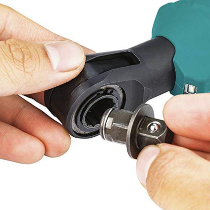Makita RW01R1 12V max CXT® Lithium-Ion Cordless 3/8" / 1/4" Sq. Drive Ratchet Kit (2.0Ah)