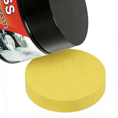 Glass Scratch Repair Kit - 50g with Sponge Polishing Cleaning Wax - Car Windshield Scratch Remover,for Truck SUV RV Sedan Automotive Outdoor Travel Road Trip Home Apartment