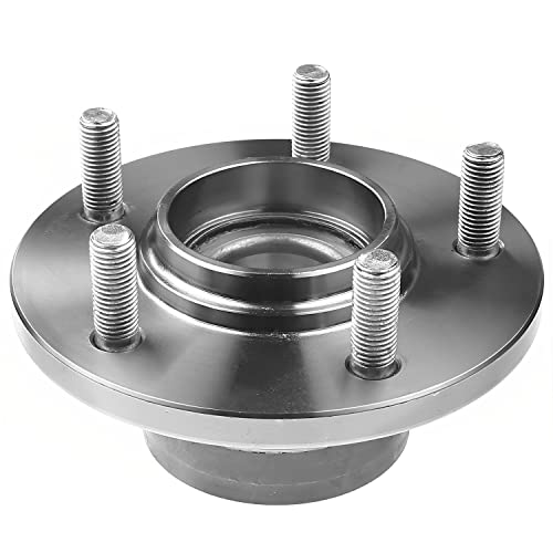 Detroit Axle - Rear Left or Right Wheel Hub and Bearing Assembly Replacement for 2001-2006 Hyundai Santa Fe FWD 5 Lug W/o ABS 2pcs - style: 512197 x2/Pair
