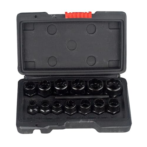 Heavy Duty 14Pcs/set Bolts Extractor Socket Suitable For Quick And Efficient Nut Removal Screws & Damaged Bolts