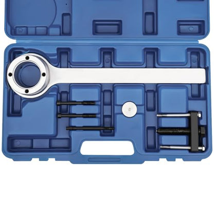 Crankshaft Pulley Puller Set Universal Crankshaft Pulley Removal Tool Kit Crankshaft Damper Remover Puller forJaguar L-and RoverV8 Engine 3.2-4.4L