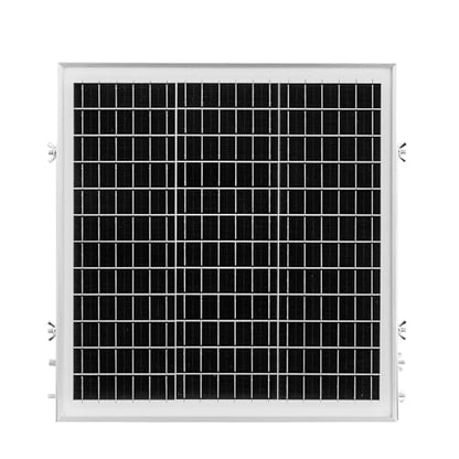 VEVOR 20W 12V Solar Battery Trickle Charger Maintainer, Mono Solar Panel Battery Charger with Built-in MPPT Controller & Adjustable Mount Bracket, IP65 Waterproof for Car Boat RV Trailer House Roof