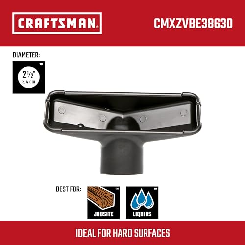 CRAFTSMAN CMXZVBE38630 2-1/2 in. Utility Nozzle Wet Dry Vac Attachment - style: Utility Nozzle