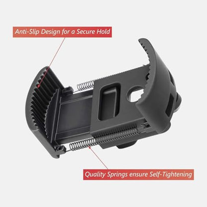 Universal Adjustable Oil Filter Wrench, 60-80mm Oil Filter Removal Tool, Heavy Duty Drop Forged Steel, Auto-Clamping Oil Filter Remover with 1/2-Inch Drive for Car Truck SUV UTV Oil Change Maintenance