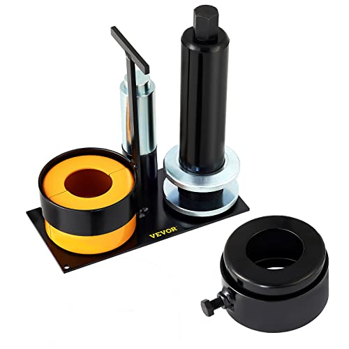 VEVOR Carrier & Pinion Bearing Puller, Compatible with Dana 30, 40, 60, 70, Ford 9" Bearings, Pinion Puller Tool with 2 Clamshells, 45# Steel Clamshell Carrier Bearing Puller for Auto Repair - style: 1-Piece Bearing