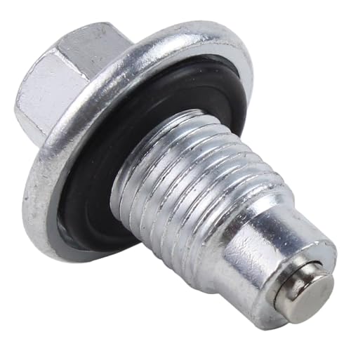Magnetic Oil Drain Plug M14 x 1.5 mm for Ford Chevrolet GMC Jeep Honda Land Rover Chrysler Dodge Ram Jaguar Acura Mitsubishi Mazda Hyundai Kia Yamaha Triumph Audi VW Porsche Mercedes Benz