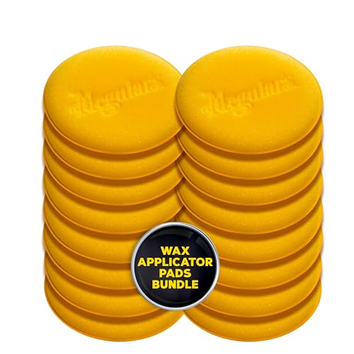 Meguiar's W0004 Supreme Shine 4" Foam Applicator Pads – 4 Count (Pack of 4) - size: (Pack of 4)