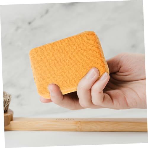 MAGICLULU Car Wax Applicator Pads Tire Shine Applicator Pad Car Buffer Attachment Cleaning Set