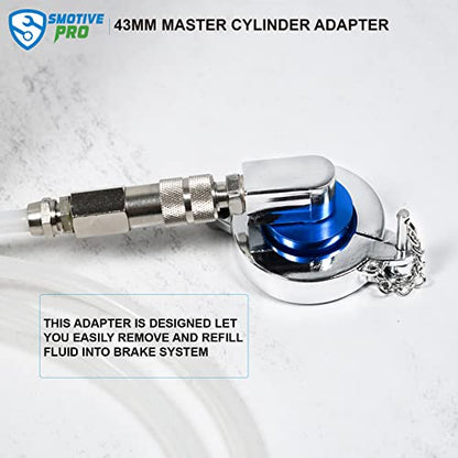 SMOTIVEPRO 43mm Master Cylinder Bleeder Adapter Compatible with Toyota and Lexus - size: 43mm Master Cylinder Adapter