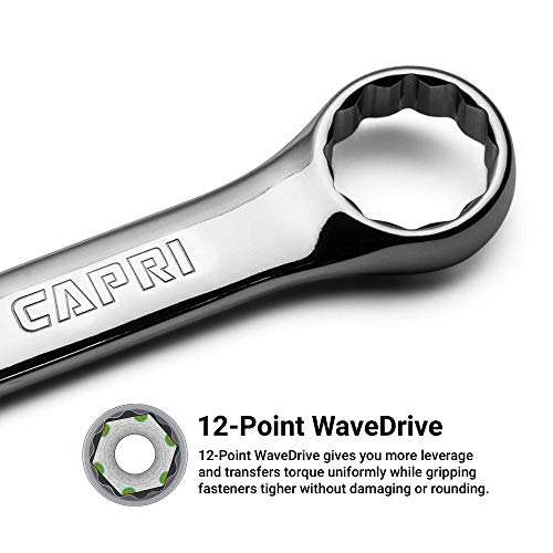 Capri Tools 20 mm Combination Wrench, 12 Point, Metric (1-1320) - size: 20 mm