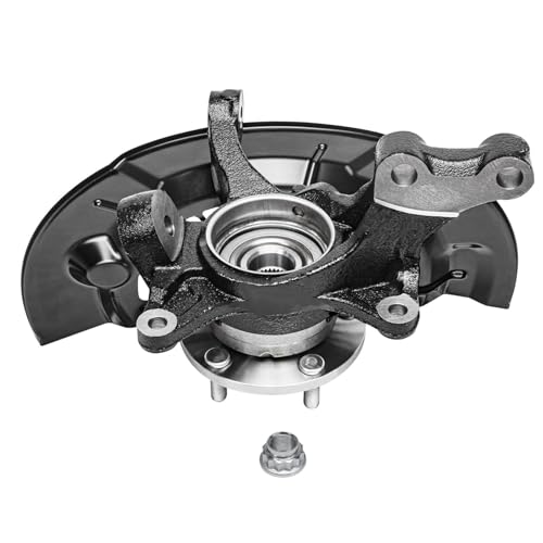 Detroit Axle - Front Knuckles Outer Tie Rods for Toyota Avalon 2013 2014 2015 2016 Steering Knuckles and Wheel Bearing Hub Assembly Outer Tie Rods Replacement - size: 4SU50604/Kit