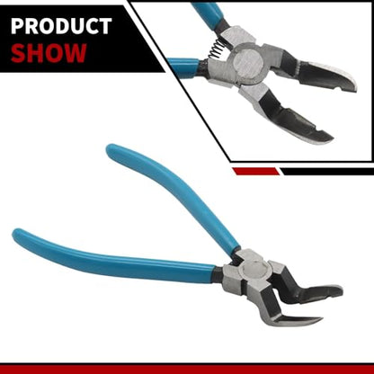 Nakkaa Mutipurpose Diagonal Cutting Pliers Rivet Remover | Car Push Retainer Car Trim Clip Pry Puller Clips Panel Assortments Puller Tool