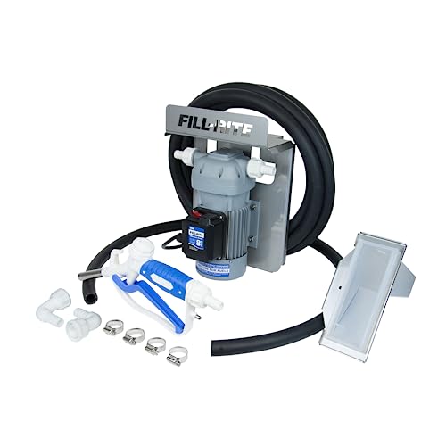 Fill-Rite DF120CMN520 120V 8 GPM Diesel Exhaust Fluid (DEF) Transfer Pump w/Tote Mount Package & Manual Nozzle - style: 120V Tote Mount w/Manual