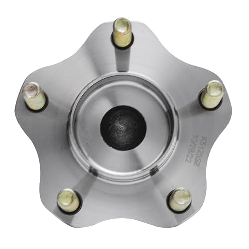 Detroit Axle - Pair Rear Wheel Bearing and Hubs Assembly with 5-Lug for Mazda 3, 3 Sport 2014 2015 2016 2017 2018 [Mexico Built Models] - style: 512552x2/Pair
