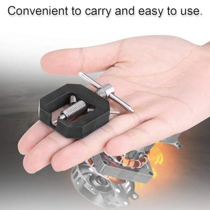 Motor Gear Puller, Universal Motor Pinion Gear Puller Remover Mini Gear Puller for RC Vehicle Models Rc Car Fan - color: Black