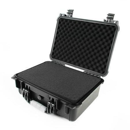 multicomp PRO Large and Medium Size Weatherproof Equipment Cases, made of Polypropylene Plastic, Black with Foam Insert (16.5" X 13" X 7" (L x W x H)) - size: 16.5" X 13" X 7" (L x W x H) (BLACK)