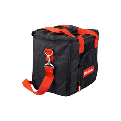 Maxshine Universal Detailing Tool Bag Tote with Belt & Handle | Durable 1680D Oxford Fabric | Compact Storage Organizer for Car Detailing Tools, Brushes, Bottles & Auto Care Accessories