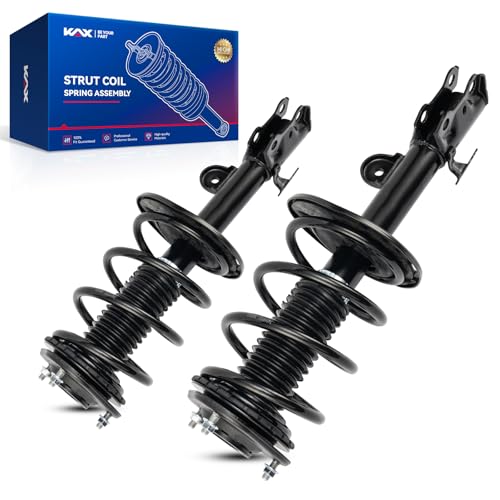 KAX Front Struts for Toyota 2013 2014 2015 2016 2017 2018 RAV4 Front Shocks Quick Complete Struts Assembly with Coil Spring Set of 2, Replace 173014 173013 - size: 4SAA12B0