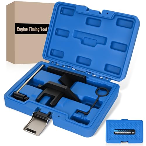GOOACC Engine Timing Tool Check Useful Kit 1.2 GDI Openwork Distribution Synchronization PureTech for PSA Citroen Peugeot Opel from 2018, Belt Drive Camshaft Crankshaft Timing Locking Tool Set, 4PCS - size: 4PCS Kit