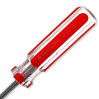 Phillips Screwdriver 8 Inch, Long Screwdriver #1 Extra Long Shaft Cross Head Screwdriver - size: 8 Inch #1